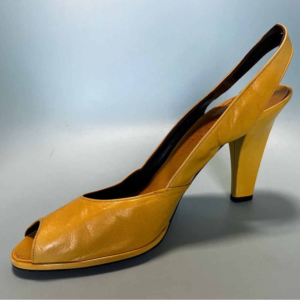 Vintage 1990’s Charles Jourdan Paris Heels - Picture 3 of 6
